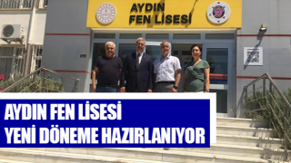 Aydın Fen Lisesi, yeni döneme hazırlanıyor