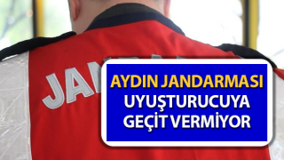 Aydın jandarması uyuşturucuya geçit vermiyor