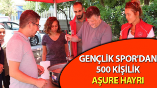 Aydın’da 500 kişilik aşure hayrı