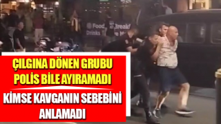 Aydın’da çılgına dönen grubu polis bile ayıramadı