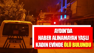 Haber alınamayan yaşlı kadın evinde ölü bulundu