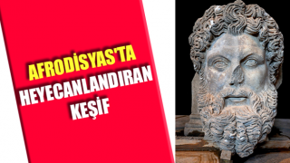 Kibele Köşkü’nden sonra Zeus’un başı bulundu