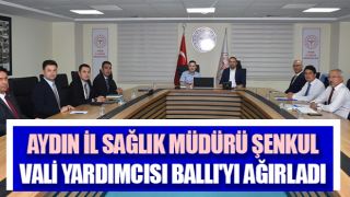 Müdür Şenkul, Vali Yardımcısı Ballı'yı ağırladı