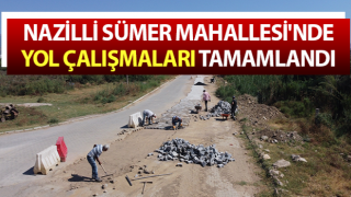 Sümer Mahallesi'nde yol çalışmaları tamamlandı