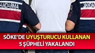 Uyuşturucu kullanan 5 şüpheli yakalandı