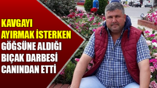 Aydın’da kavgayı ayırmak isteyen şahıs canından oldu