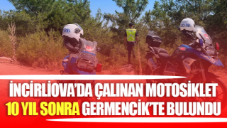 Çalınan motosiklet 10 yıl sonra bulundu