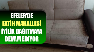 Efeler'de Fatih Mahallesi, iyilik dağıtmaya devam ediyor