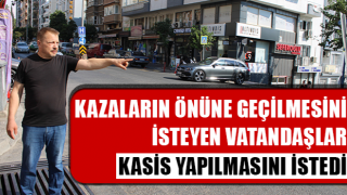 Efeler’de vatandaşlar, kasis yapılmasını istedi