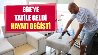 Ege'ye tatile geldi hayatı değişti