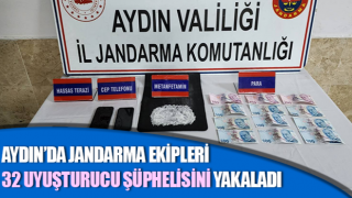 Jandarma 32 uyuşturucu şüphelisini yakaladı