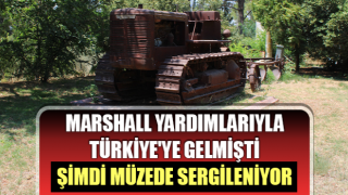 Marshall yardımlarıyla Türkiye'ye gelmişti, şimdi müzede sergileniyor