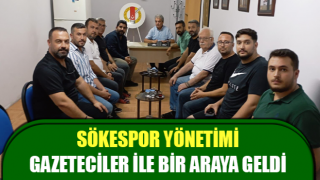 Sökespor yönetimi gazeteciler ile bir araya geldi