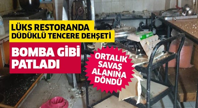 Düdüklü tencere dehşeti!