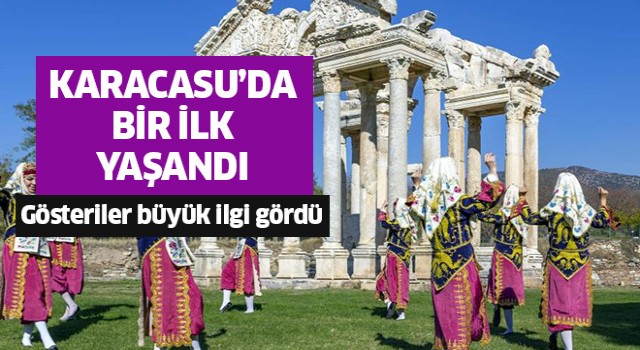 Karacasu'da bir ilk yaşandı