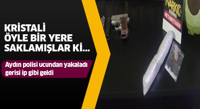 Kristali öyle bir yere gizlemişler ki...