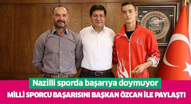 Nazilli sporda başarıya doymuyor