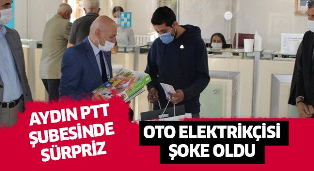 PTT şubesinde sürpriz