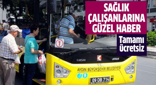 Sağlık çalışanlarına güzel haber