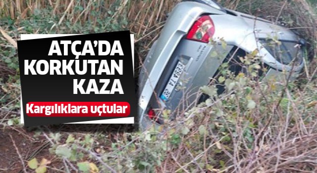 Atça'da kaza: 2 yaralı