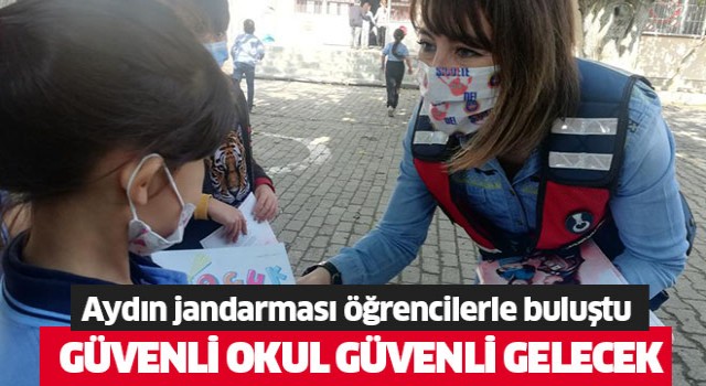  Aydın jandarması öğrencilerle buluştu