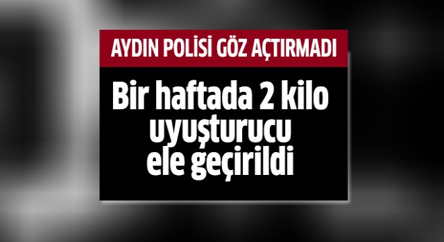 Aydın polisi göz açtırmadı