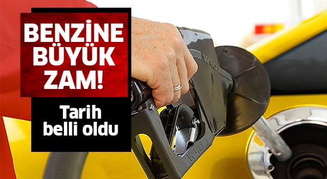 Benzine büyük zam!