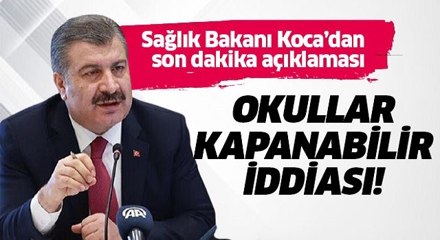 Okullar kapanabilir iddiası!