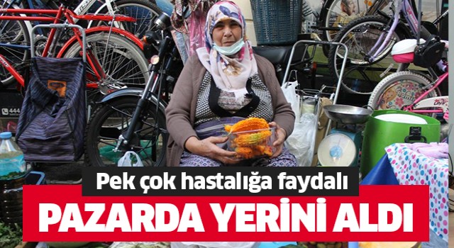 Pazarda yerini aldı