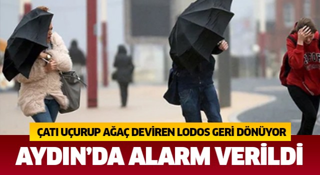 Aydın'da alarm verildi