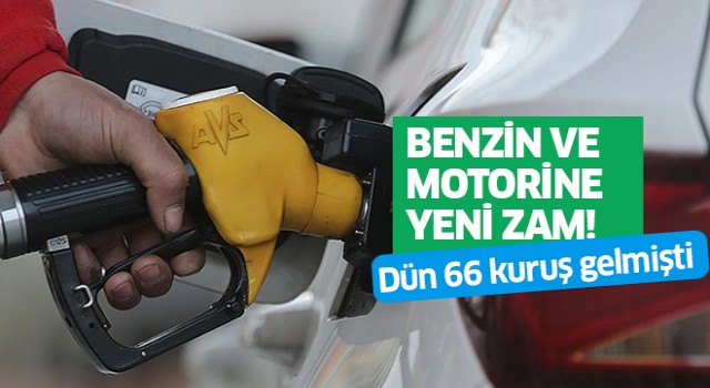 Benzin ve motorine büyük zam! 