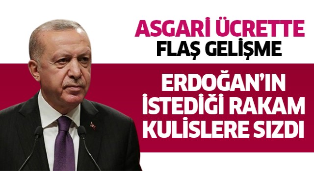 Erdoğan'ın istediği zamlı asgari ücret