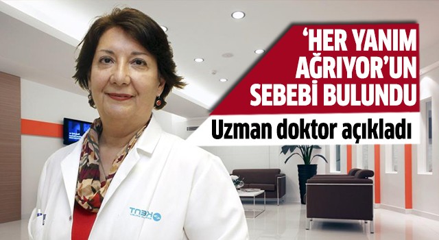 'Her yanım ağrıyor'un sebebi bulundu