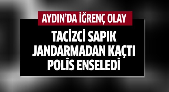 Jandarmanın elinden kaçtı, polis enseledi