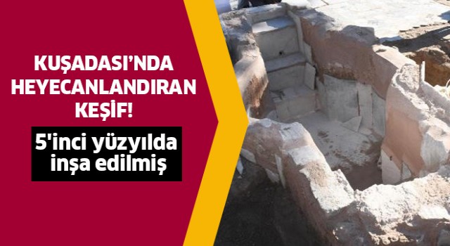 Kuşadası'nda heyecanlandıran buluş!