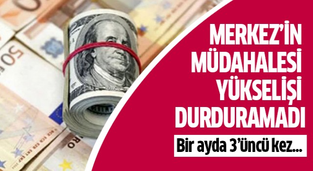 Merkez'den 3. müdahale