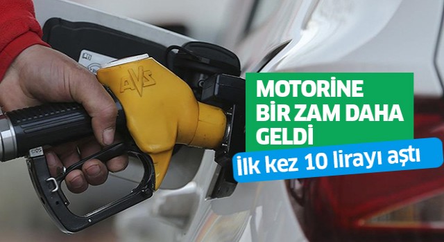 Motorine bir zam daha!