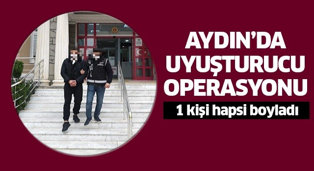 Uyuşturucudan 1 kişi tutuklandı