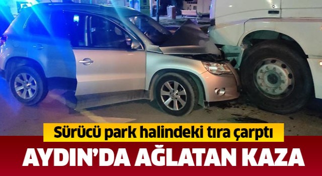 Aydın'da ağlatan kaza!