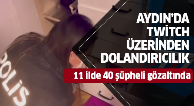 Aydın’da dolandırıcılık operasyonu