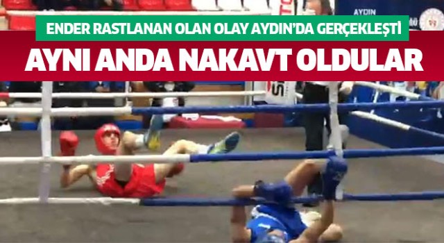 Aynı anda nakavt oldular