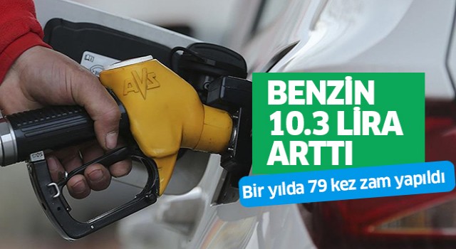 Benzine yağmur gibi zam!