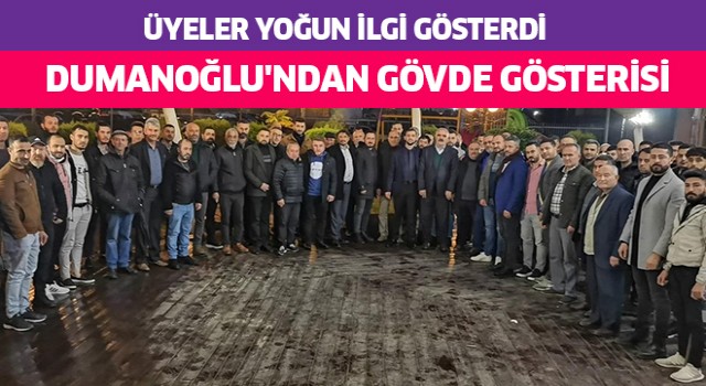 Dumanoğlu'ndan gövde gösterisi