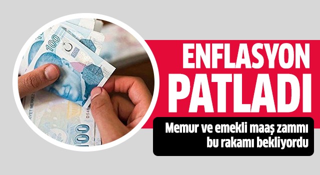 Enflasyon patladı