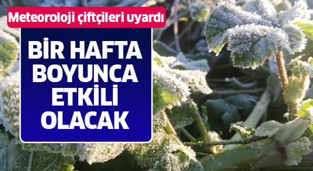 Meteoroloji'den kritik uyarı!