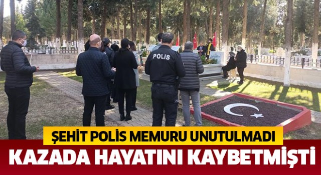 Şehit Polis Memuru Karaarslan unutulmadı