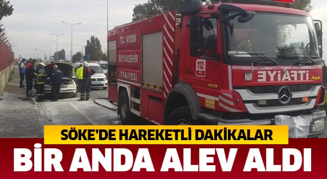 Söke'de hareketli dakikalar