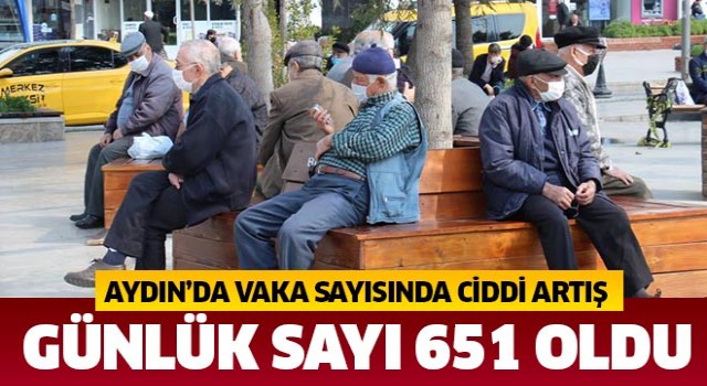 Aydın’da vaka sayılarında ciddi artış