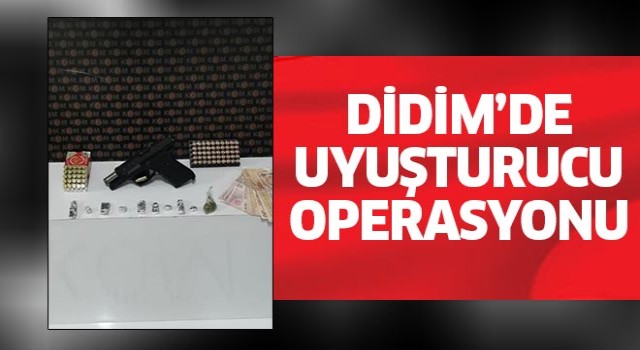 Didim’de uyuşturucu baskını!