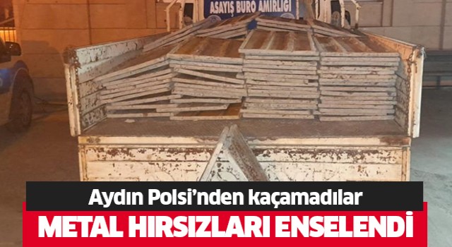 İnşaattan 50 bin liralık metal kalıp çaldılar